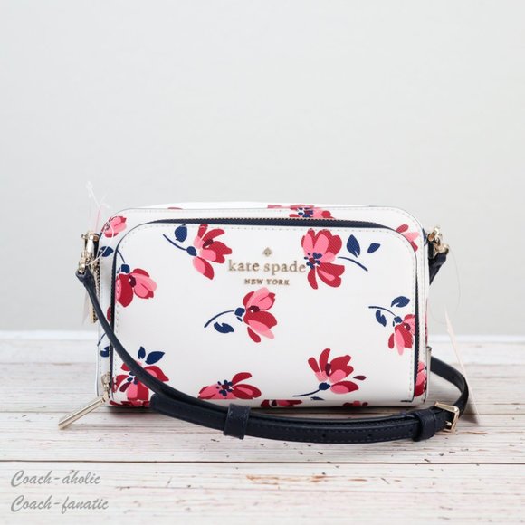 staci tea garden toss dual zip around crossbody